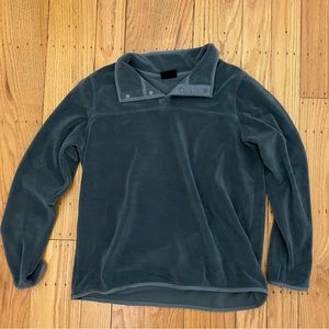 quarter button up fleece